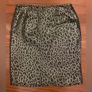 Jones New York leopard pencil skirt